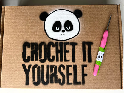 Crochet It Yourself Kit - Box with hook