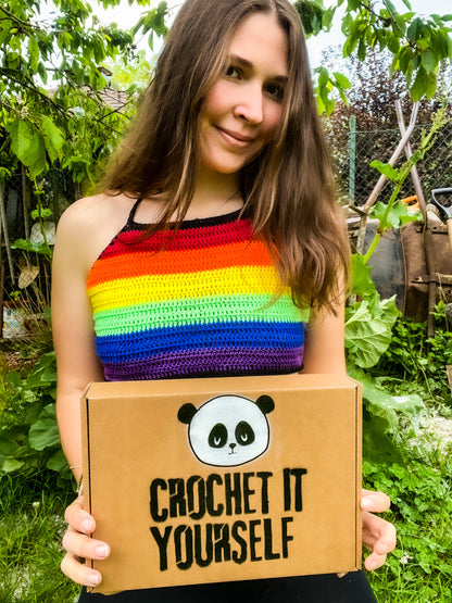 Crochet It Yourself Kit - Model with top